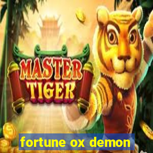 fortune ox demon